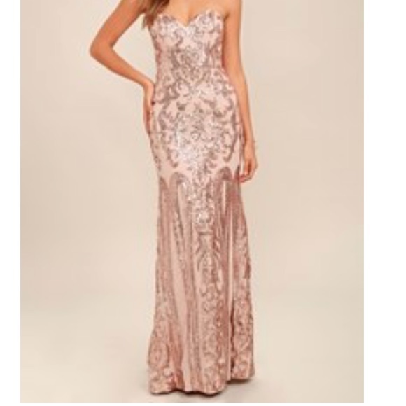 sparkly maxi dress